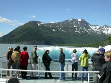 Iceberg on Portage Lake, Alaska