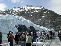 Cruising on the MV Ptarmigan to Portage Glacier, Alaska.