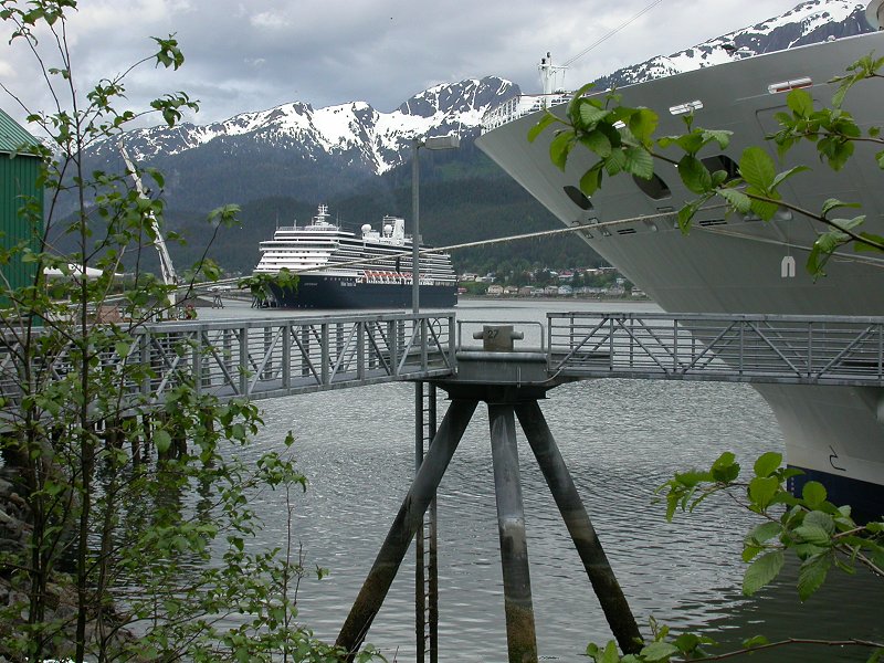 Cruise ships at Juneau, Alaska