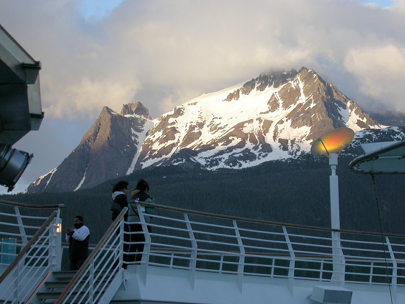 Mountains along Lynn Canal.