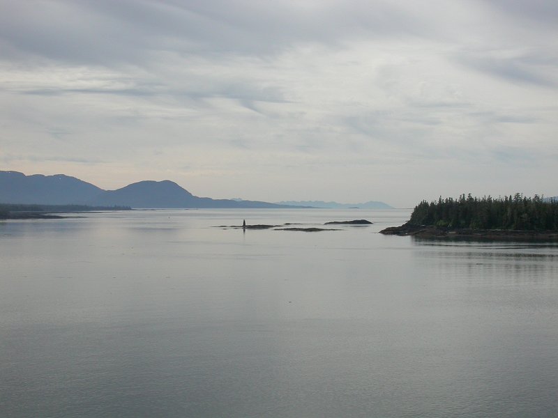 The coast near Ketchikan