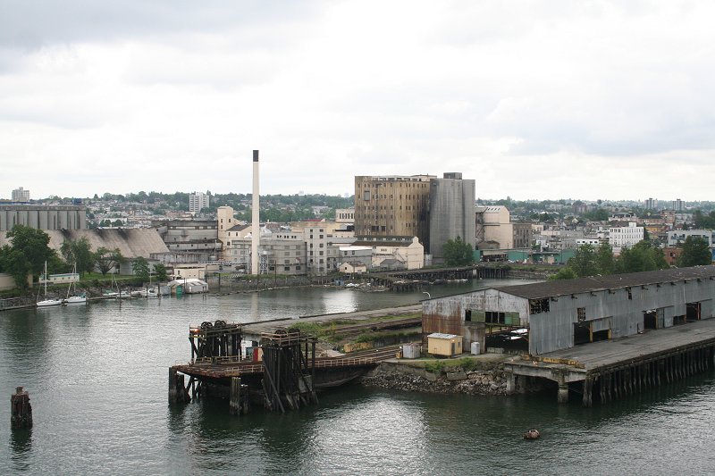 The B.C. Sugar warehouse in Vancouver