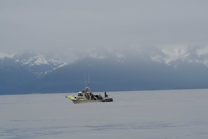 Sport fishing near Sitka, Alaska