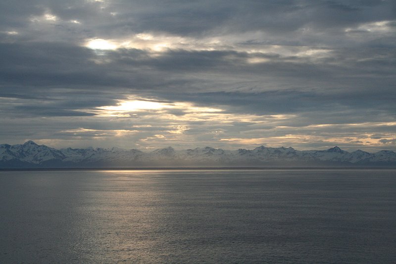 Alaska mountain panorama